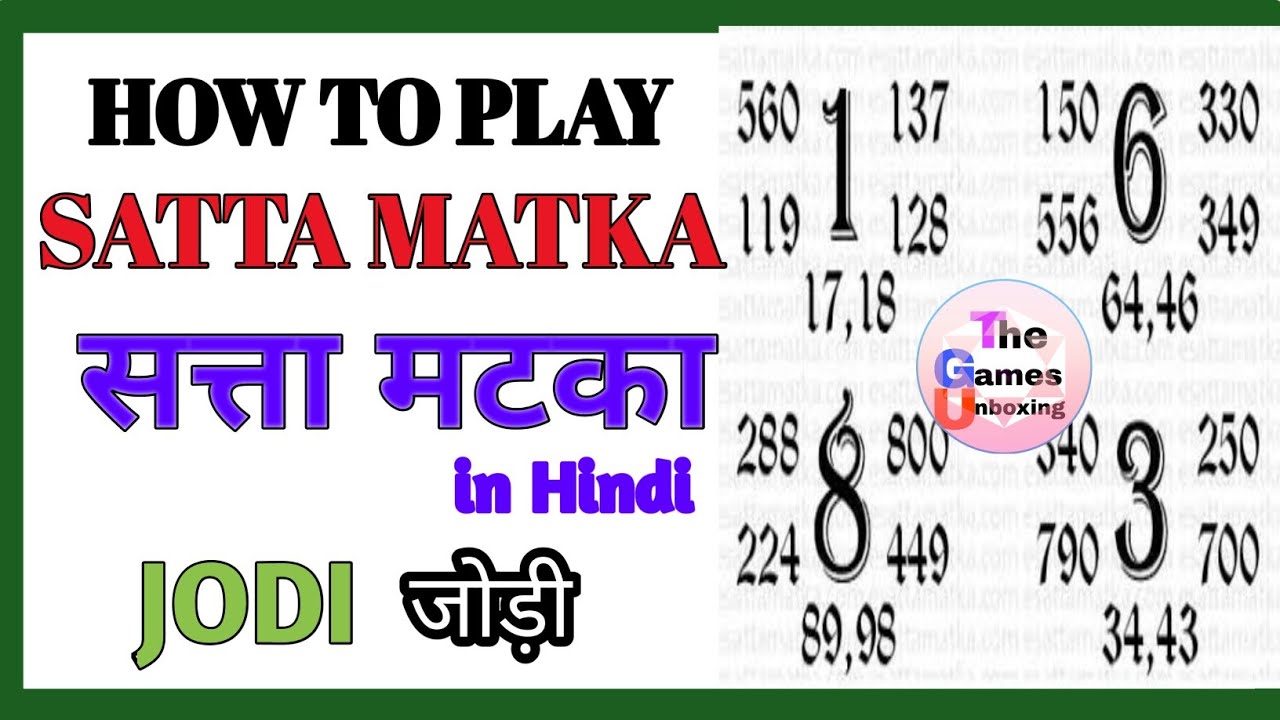 Satta Matka